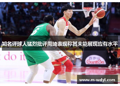 知名评球人猛烈批评周琦表现称其未能展现应有水平