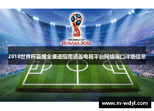 2018世界杯直播全渠道指南涵盖电视平台网络端口详细信息
