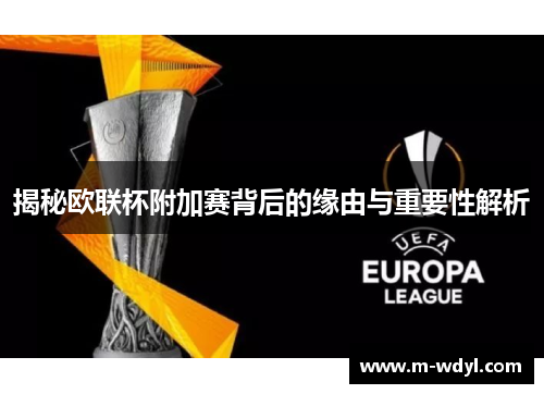 揭秘欧联杯附加赛背后的缘由与重要性解析