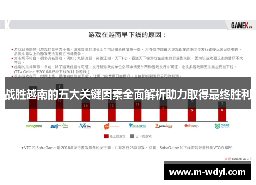 战胜越南的五大关键因素全面解析助力取得最终胜利 战胜越南的五大关键因素全面解析助力取得最终胜利